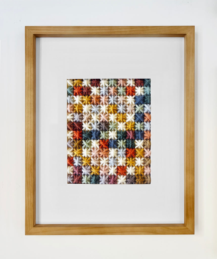 Stars n.1 - Original Embroidery