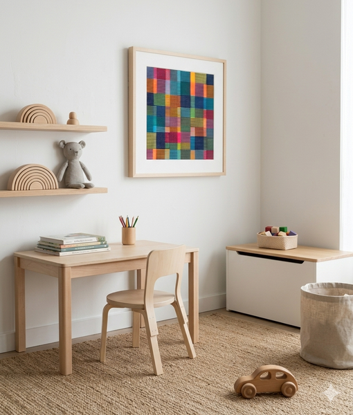 Bars 7 - Geometric Tapestry