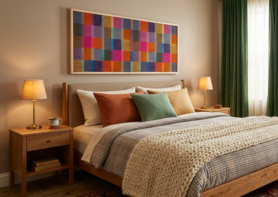 Bars 7 - Geometric Tapestry