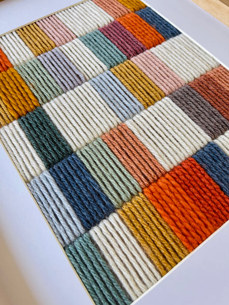 Bars 8 - Textile Art