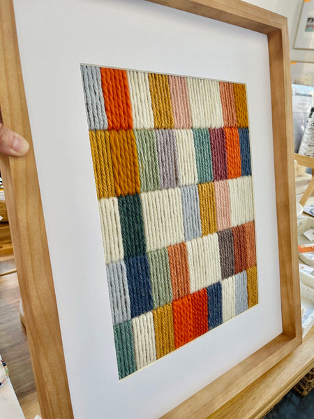 Bars 8 - Textile Art