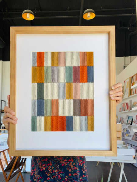 Bars 8 - Textile Art