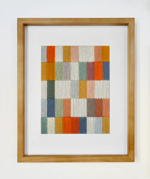 Bars 8 - Textile Art