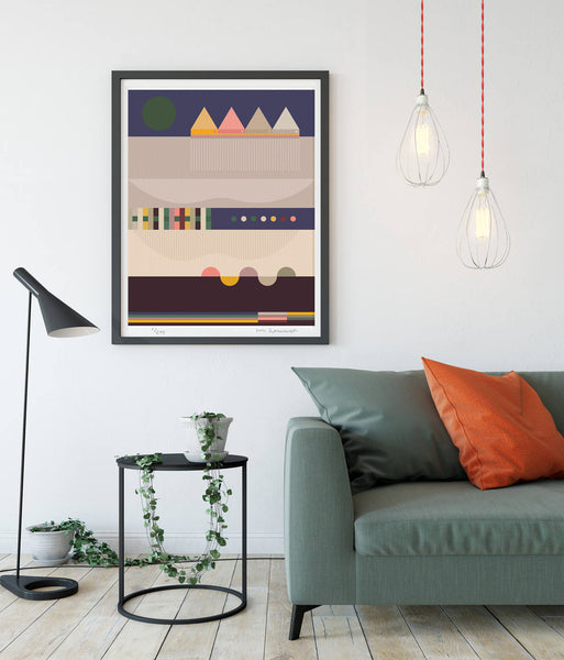 Bauhaus inspired Art Print n.7