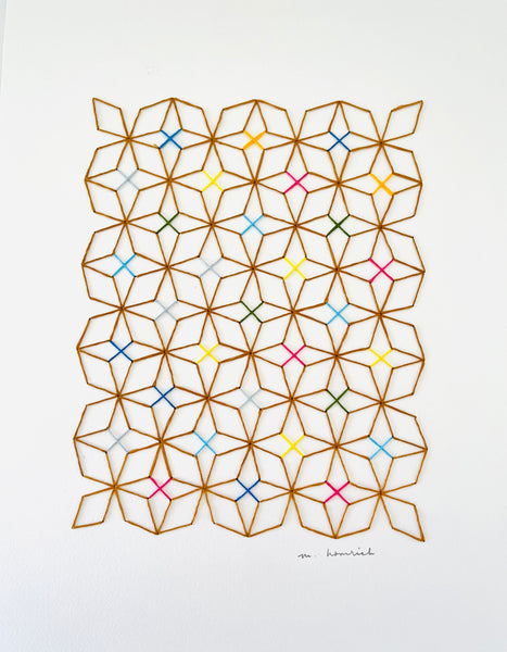 Sashiko Embroidery Art