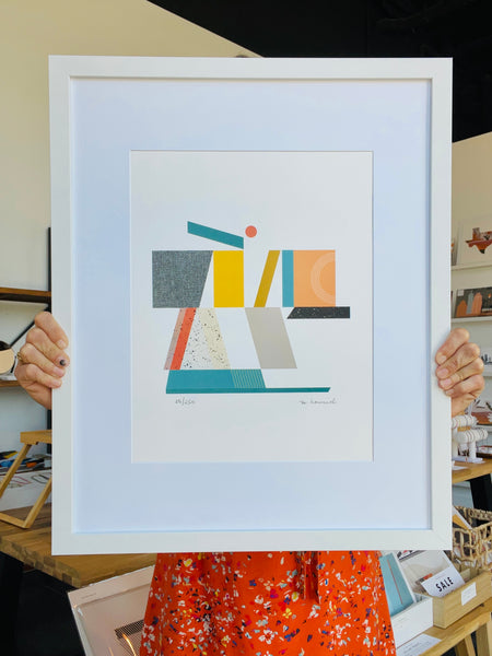 Bauhaus Art Print n.53 - Framed