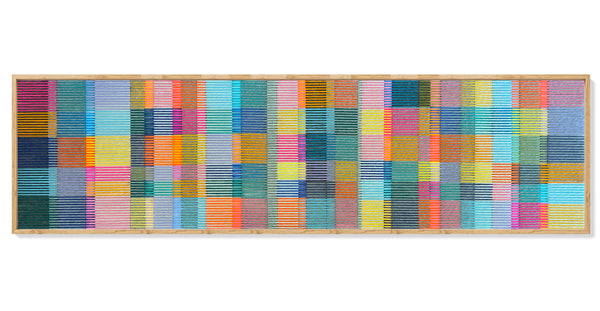 Bars 6 Extra Large Embroidery