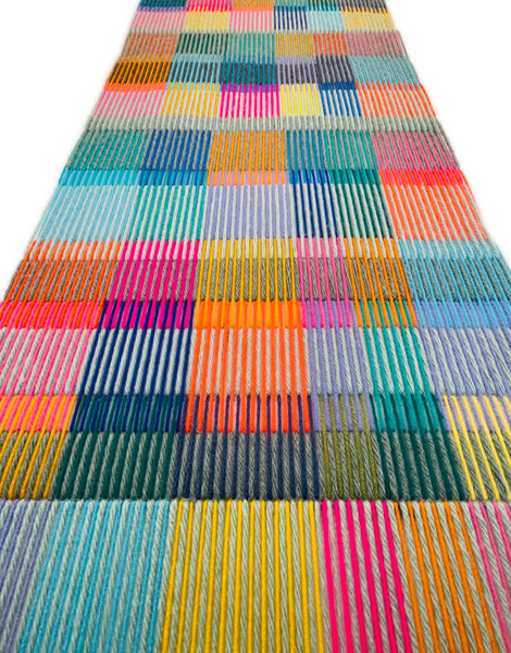 Bars 6 Extra Large Embroidery