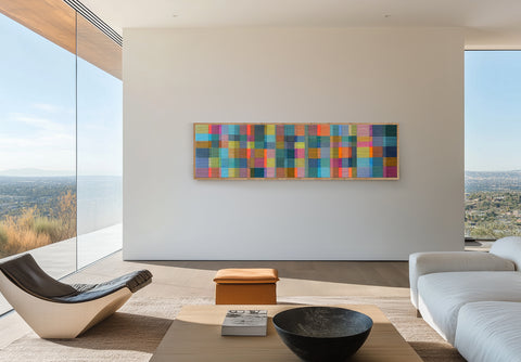 Bars 6 Extra Large Embroidery