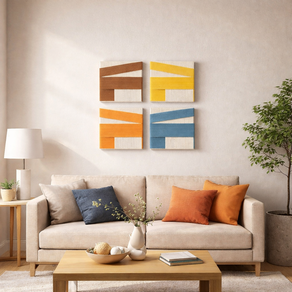 Warm Spectrum  -  Set of 4
