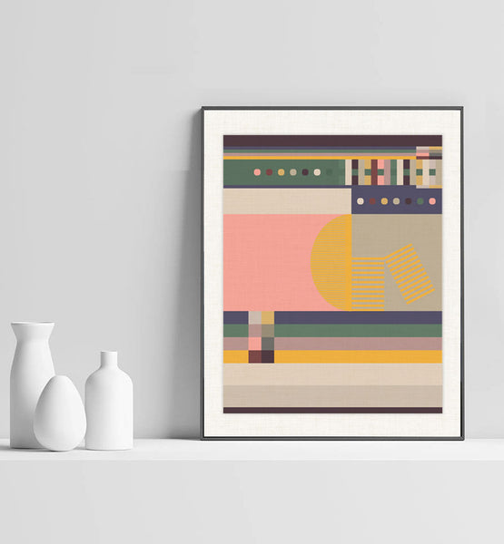 Bauhaus inspired Art Print n.3