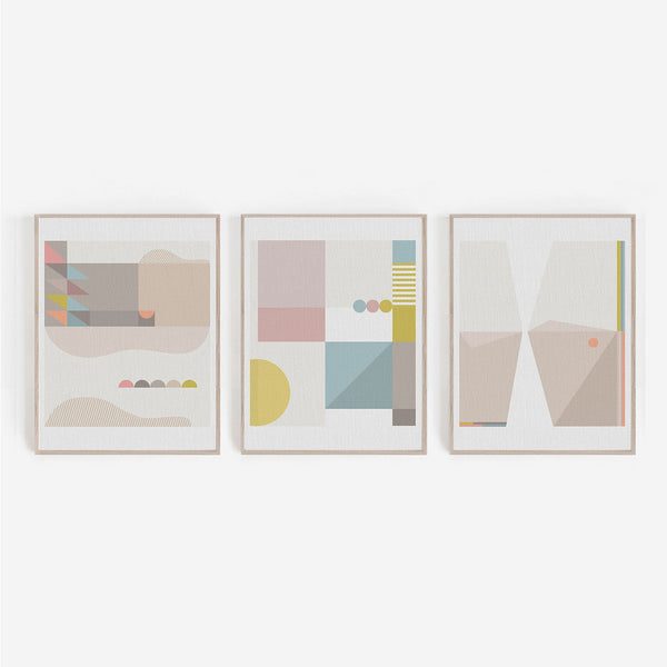 Bauhaus Art Prints n.51 - Set of 3