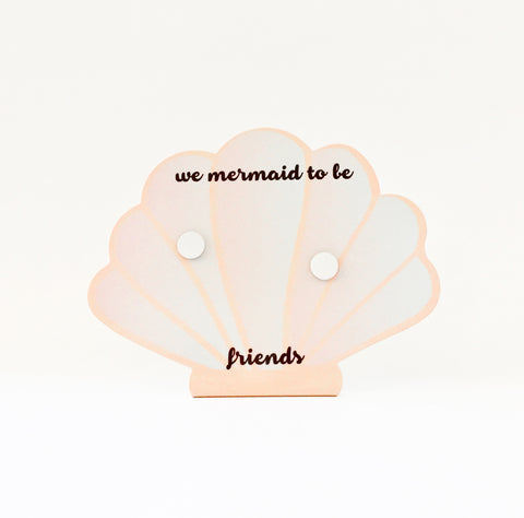 We Mermaid to be Friends Photo Frame