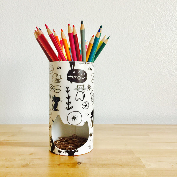 Meow Cat Makeup Storage / Pencil Cup