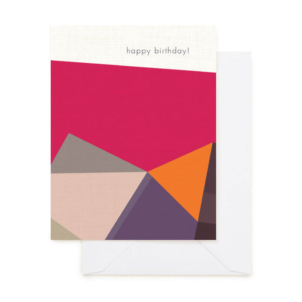 Happy Birthday Modern Card