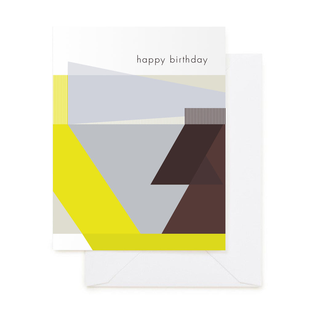 Happy Birthday Modern Card