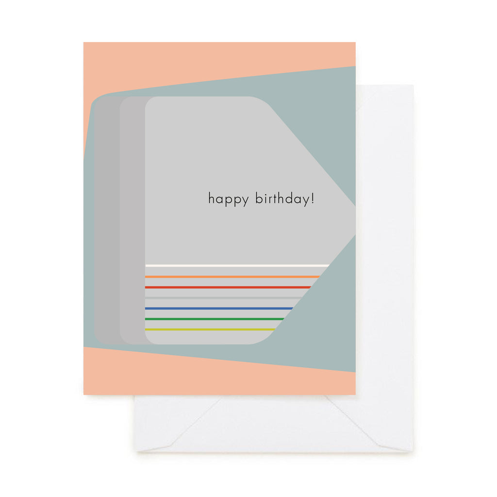 Happy Birthday Modern Card