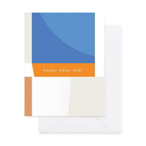 Happy Bday Dad Card