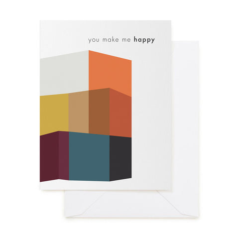 You Make Me Happy Card