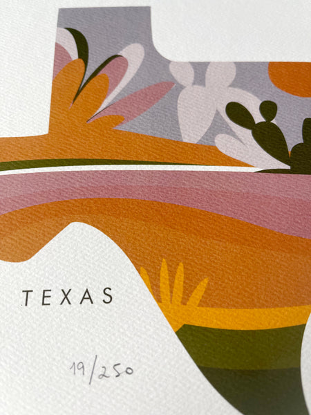 Texas Art Print n.02