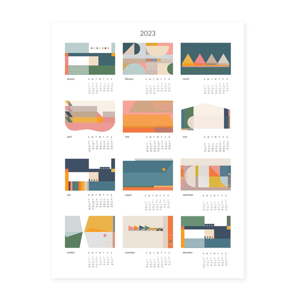 2023 Bauhaus Calendar