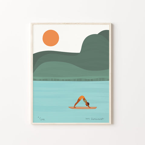 Yoga Art Print n.7