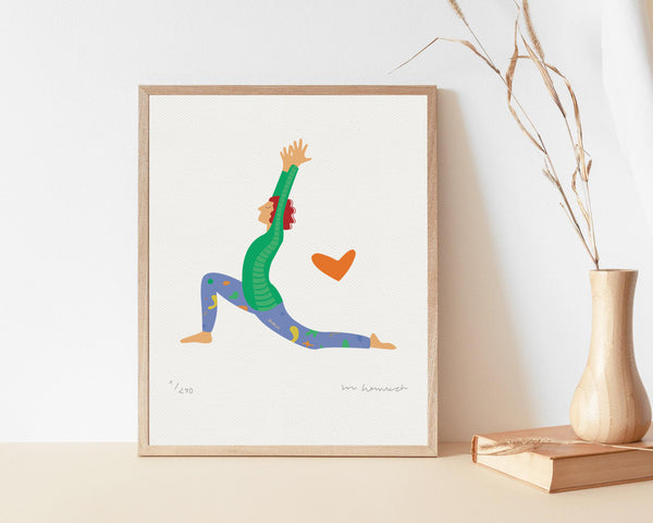 Yoga Art Print n.2