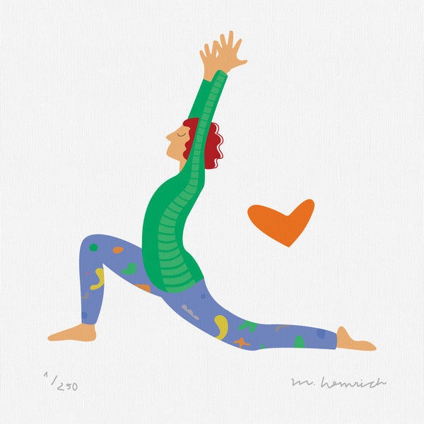 Yoga Art Print n.2