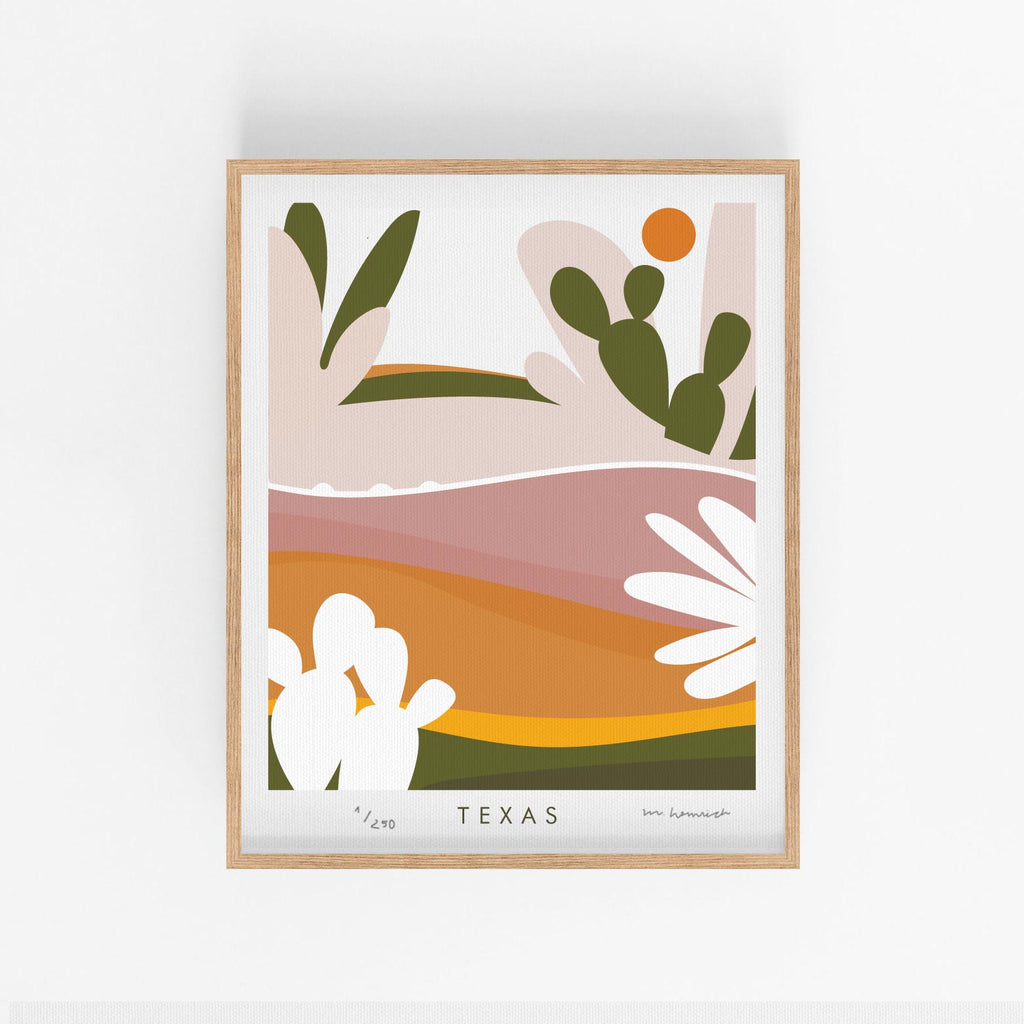 Texas Art Print n.01